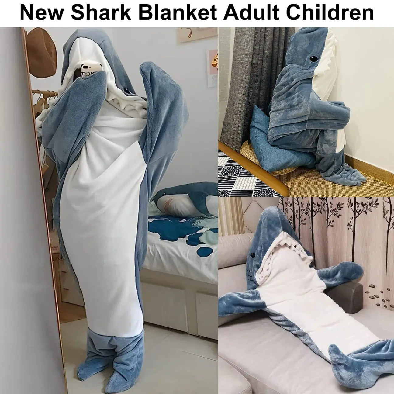 Sleepy Shark: Cozy, Playful Sleepwear for Deep Sea Dreamers