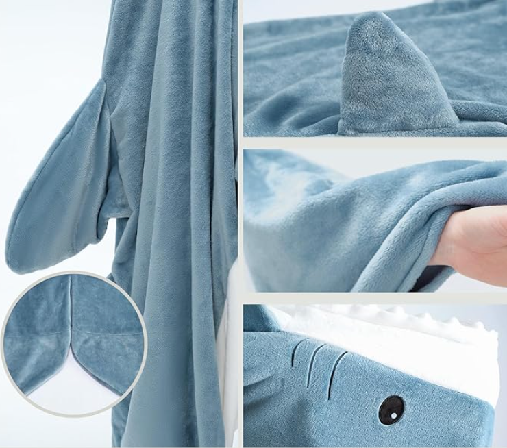 Sleepy Shark: Cozy, Playful Sleepwear for Deep Sea Dreamers